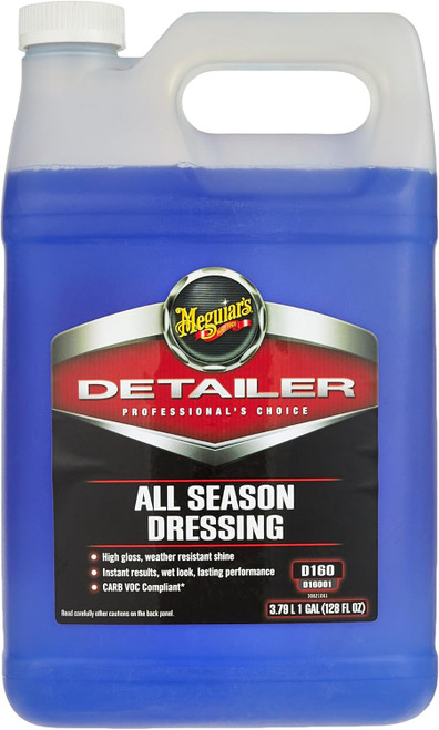 Meguiar's All Season Dressing 1 Gallon Liquid Tire Shine (D16001)