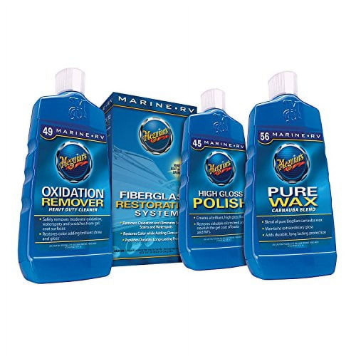 Meguiar's Fiberglass Restoration Kit 3-Piece (M4965)