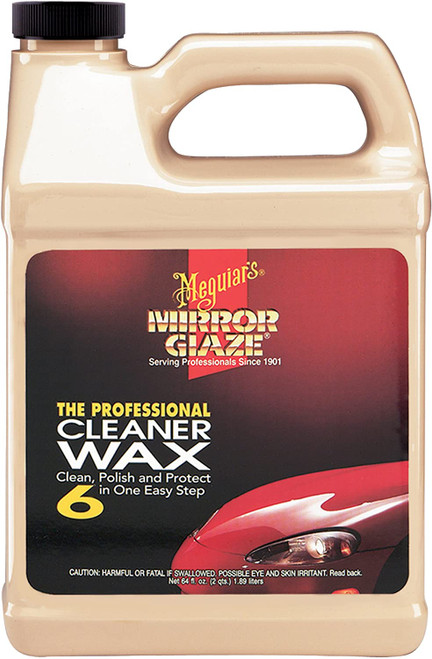 Meguiars M0664 Liquid Cleaner Wax 64 Oz.