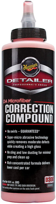Meguiars D30016 DA Microfiber Correction Compound - 16 Oz.