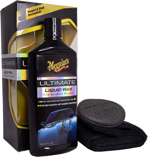 Meguiars g18216 שעווה נוזלית אולטימטיבית 16 אונקיות.