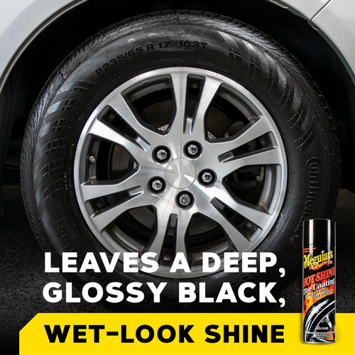 Meguiar's Hot Shine High Gloss Tire Coating - 8 Oz (G13815) | JB Tools