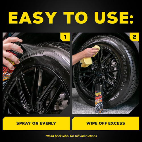 Meguiar's Hot Shine High Gloss Tire Coating - 8 Oz (G13815) | JB Tools