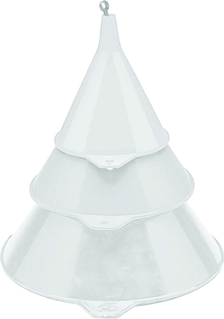 Plews 75-075 Funnel Plastic 3Pc Set