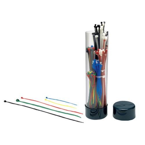 Performance Tool W2918 250 Pc Cable Tie Assortment