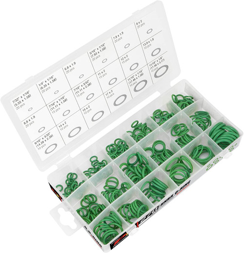 Performance Tool W5201 270 Pc Hnbr O-Ring Assortment