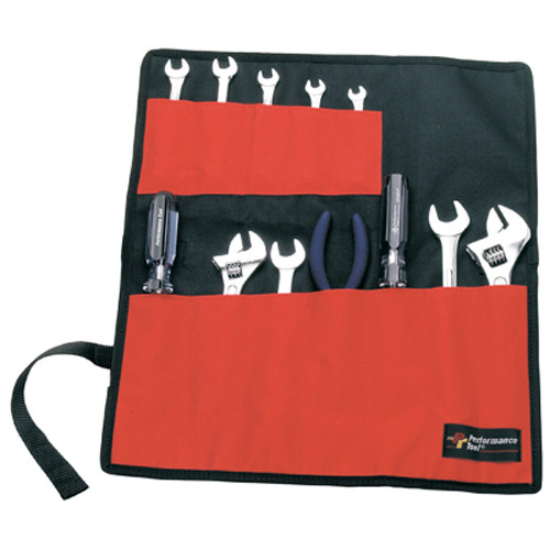 Performance Tool W88990 12 Pocket Roll-Up Tool Pouch