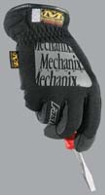 قفاز Mechanix Wear mff-05-009 سريع الملاءمة باللون الأسود متوسط ​​الحجم