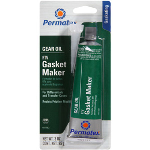 Permatex 81182 Gear Oil RTV Gasket Maker 3 Oz. - Each