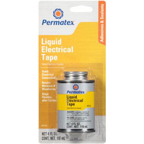 Cinta eléctrica líquida Permatex 85120, 4 oz, cada una