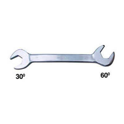 V8 Tools 6232 Angle Head Wrench, 1-1/8", 30 And 60 Degree Heads, Fully Polished