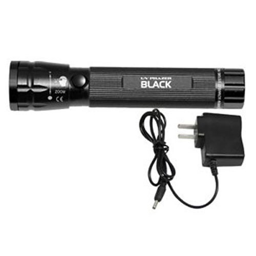 Uview 413065 UV Phazer Black Rechargable Leak Detection Flashlight