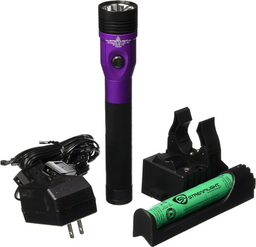 Linterna recargable Streamlight 75492 stinger ds led hl - 120/dc - violeta