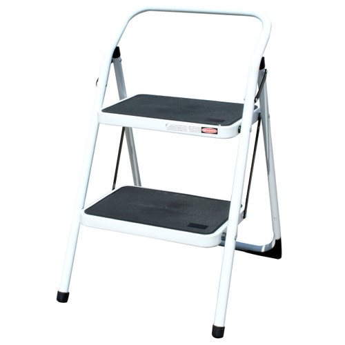 Taburete utilitario de dos escalones AmeriHome stl2bx