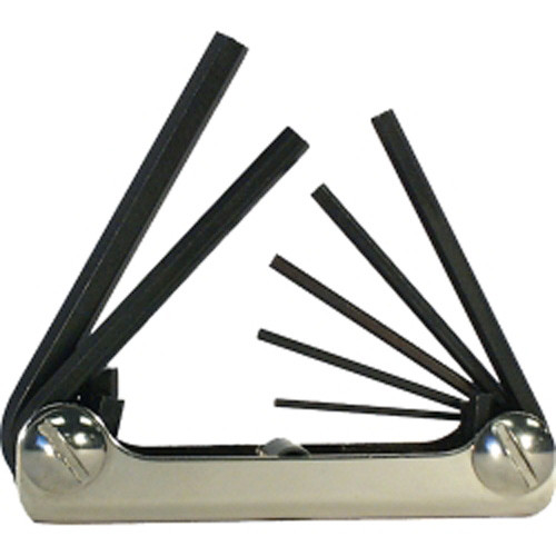 Eklind Tool Company 21171 7 Piece Metric Fold-Up Hex Key Set