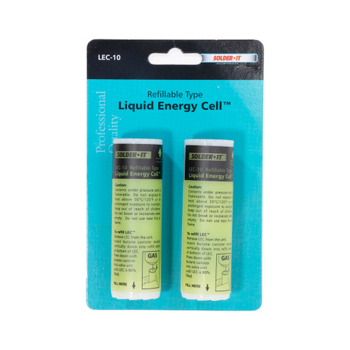 Solder It LEC-10 Liquid Energy Cells for PRO-180, Refillable
