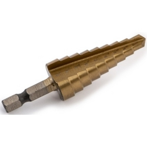 Titan 16504 1/4" - 3/4" Step Drill Bit