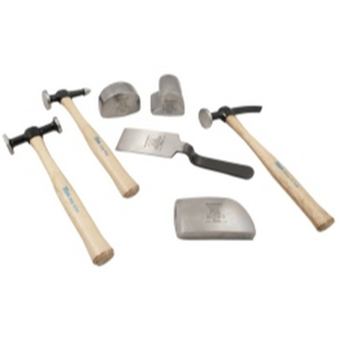 Martin Tools 647K 7 Piece Body and Fender Repair Set with Hickory Handles
