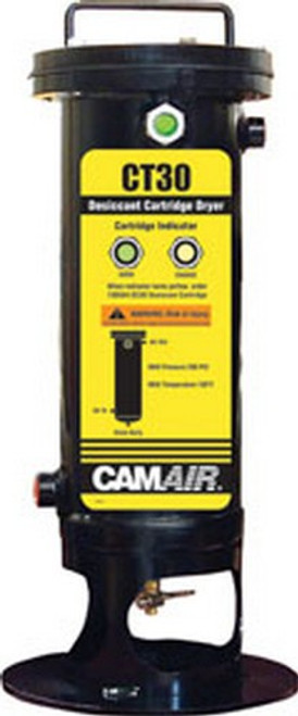 Sistema de filtro/secador de ar dessecante série DeVilbiss 130501 CamAir CT30 com base de suporte