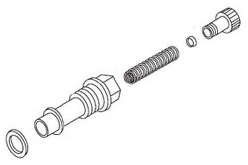 DeVilbiss KK5059 Bushing, Spring, Pad and Knob Kit