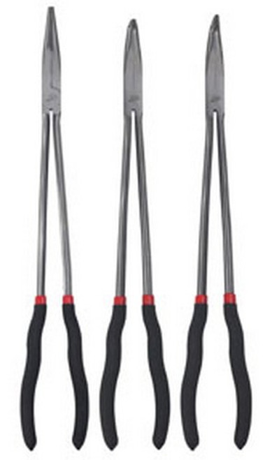 ATD Tools 863 X-long 16 Needle Nose Pliers Set, 3 pc.