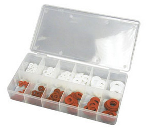 ATD Tools 371 Fiber & Nylon Washer Assortment, 200 pc.