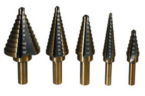 ATD Tools 9200 Step Drill Bit Set, 5 pc.