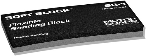 Blocco di levigatura flessibile su entrambi i lati Soft Block Motor Guard (sb-1)