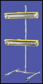Infratech Infrared Curing Lamp 2-Head High Intensity Medium Wave 1500W (14-1005)