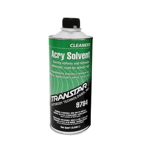 Transtar 1Qt Acry Solvent Conditioner Pre-Paint And Adhesive Cleaner (9784)