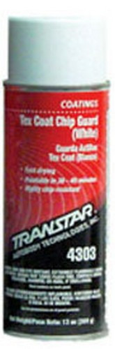 Transtar 4303 Tex Coat Chip Guard-White, 16 Oz. Aerosol