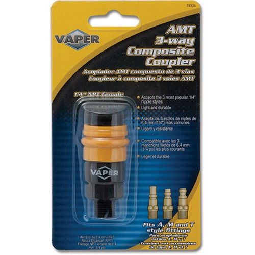 Titan Tools 3-Way Composite Coupler Female (19304)