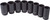 Sunex Tools 2835 12 Point 8 Piece Spindle And Axle Socket Set