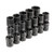 Grey Pneumatic 3/8" Dr. SAE Uni. Semi-Deep Impact Socket Set (1212USD)