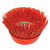 AES Industries 51885 Nylon Filament Brush - 4" Cup