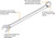 Gearwrench Long Pattern Non-Ratcheting Wrench 1-1/4" (81735)