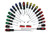 ATD Tools 6198 22 Pc. Screwdriver with 16 Pc. Bit Set