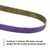 3M 3/8" X 13" 36+Grit Cubitron II File Belt (33437)