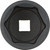 Sunex 1" Drive Standard 6 Point Impact Socket 3-1/8" (5100)