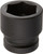 Sunex Tools 546M 1" Drive Standard 6 Point Impact Socket - 46mm