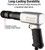 Sunex Tools SX243 Hochleistungs-Lufthammer mit langem Lauf