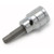 Titan Tools 15612 Hex Bit Socket, 1/2" Drive, 12mm, Chrome