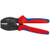 Knipex 975233 Preciforce® Crimping Pliers With Multi-Component Grips 8 3/4 In