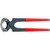 Knipex 5001250 Carpenters' Pincer Black Plastic Coated 10 In