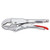Knipex 4114250 Grip Pliers Nickel Plated 10 In
