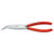 Knipex 2621200 Chain Nose Side Cutting Pliers (Stork Beak Pliers) Plastic Coated 8 In