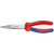 Knipex 2612200 Chain Nose Side Cutting Pliers (Stork Beak Pliers) With Multi-Component Grips 8"