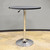 AmeriHome Round Wood Top Bistro Table (BTABLEW)