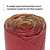 3M 01105 Red Abrasive Stikit Disc, 6", P800, 100 Per Roll