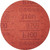 3M 01225 Red Abrasive Hookit Disc, 6", P100 Grit, 50 Per Box